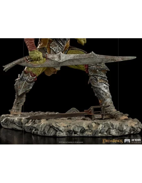 es::El Señor de los Anillos Estatua 1/10 BDS Art Scale Swordsman Orc 16 cm
