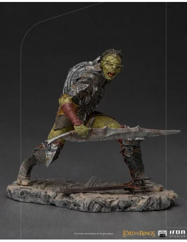 es::El Señor de los Anillos Estatua 1/10 BDS Art Scale Swordsman Orc 16 cm