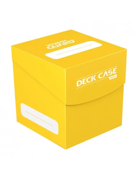es::Ultimate Guard Deck Case 100+ Caja de Cartas Tamaño Estándar Amarillo