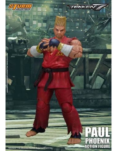 es::Tekken 7 Figura 1/12 Paul Phoenix 18 cm