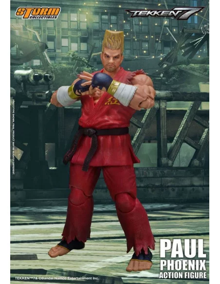 es::Tekken 7 Figura 1/12 Paul Phoenix 18 cm