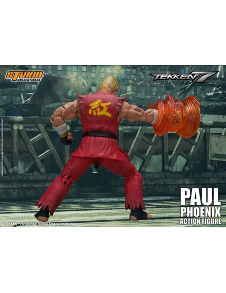 es::Tekken 7 Figura 1/12 Paul Phoenix 18 cm