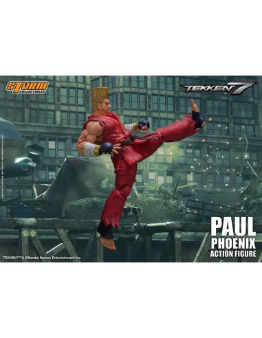 es::Tekken 7 Figura 1/12 Paul Phoenix 18 cm