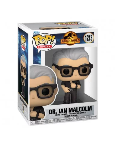 es::Jurassic World 3 Funko POP! Dr Ian Malcolm 9 cm