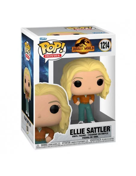 es::Jurassic World 3 Funko POP! Ellie Sattler 9 cm