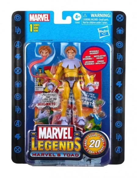 es::Marvel Legends 20th Anniversary Series 1 Figura 2022 Marvel's Toad 15 cm