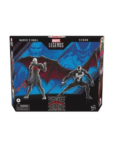 es::Marvel Legends Series Pack de 2 Figuras Marvel's Knull & Venom - King in Black