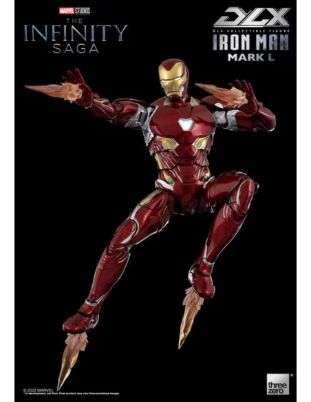 es::Infinity Saga Figura 1/12 DLX Iron Man Mark 50 17 cm