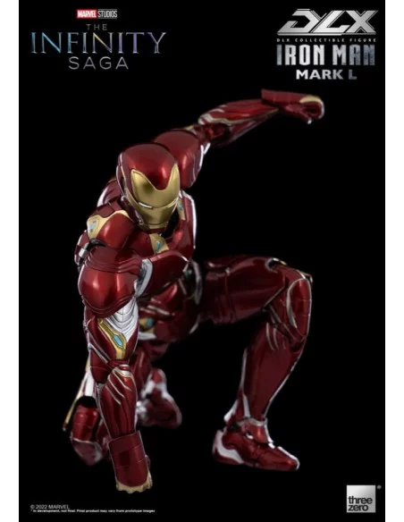 es::Infinity Saga Figura 1/12 DLX Iron Man Mark 50 17 cm