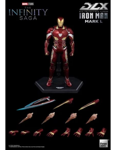 es::Infinity Saga Figura 1/12 DLX Iron Man Mark 50 17 cm