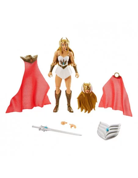 es::Masters of the Universe New Eternia Masterverse Figura 2022 Deluxe She-Ra 18 cm
