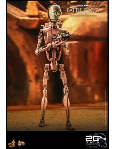 es::Star Wars Episode II Figura 1/6 Battle Droid (Geonosis) Hot Toys 31 cm 2