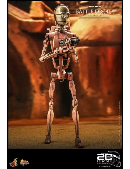 es::Star Wars Episode II Figura 1/6 Battle Droid (Geonosis) Hot Toys 31 cm