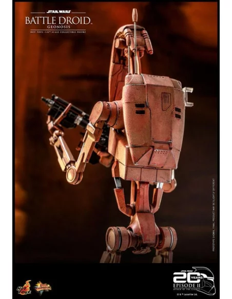 es::Star Wars Episode II Figura 1/6 Battle Droid (Geonosis) Hot Toys 31 cm