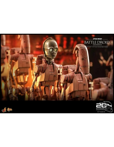 es::Star Wars Episode II Figura 1/6 Battle Droid (Geonosis) Hot Toys 31 cm