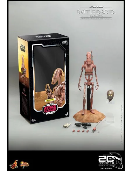 es::Star Wars Episode II Figura 1/6 Battle Droid (Geonosis) Hot Toys 31 cm