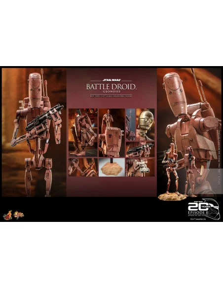 es::Star Wars Episode II Figura 1/6 Battle Droid (Geonosis) Hot Toys 31 cm