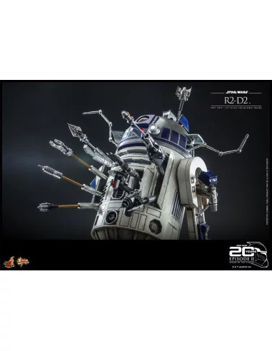 es::Star Wars Episode II Figura 1/6 R2-D2 Hot Toys 18 cm