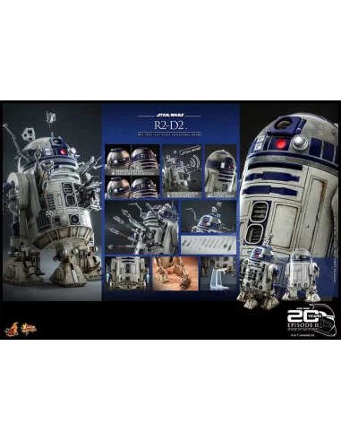 es::Star Wars Episode II Figura 1/6 R2-D2 Hot Toys 18 cm