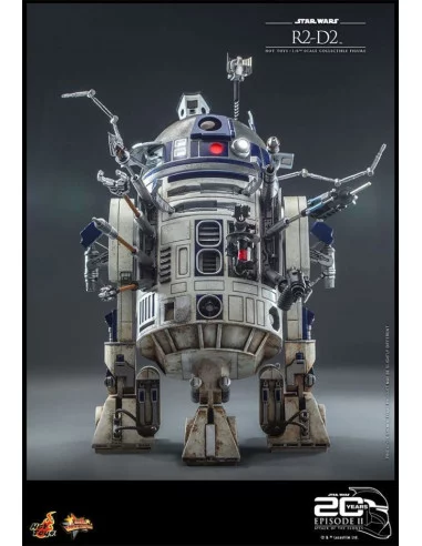 es::Star Wars Episode II Figura 1/6 R2-D2 Hot Toys 18 cm