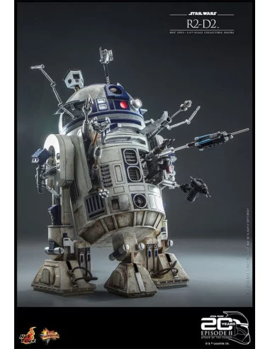 es::Star Wars Episode II Figura 1/6 R2-D2 Hot Toys 18 cm