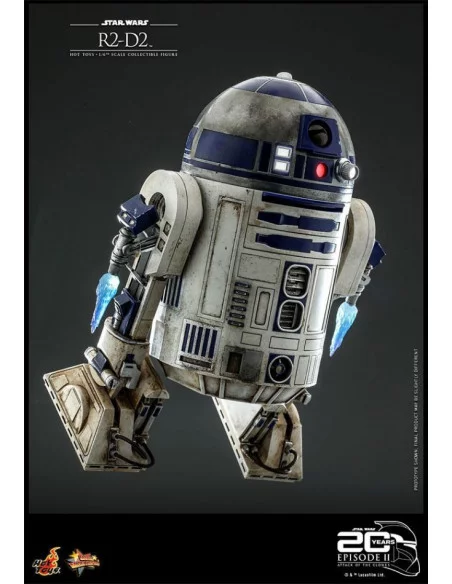 es::Star Wars Episode II Figura 1/6 R2-D2 Hot Toys 18 cm