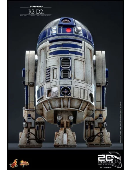 es::Star Wars Episode II Figura 1/6 R2-D2 Hot Toys 18 cm