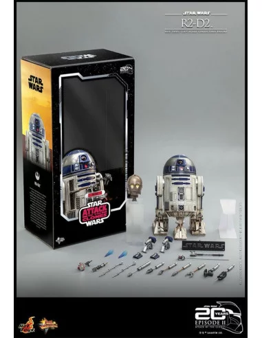 es::Star Wars Episode II Figura 1/6 R2-D2 Hot Toys 18 cm