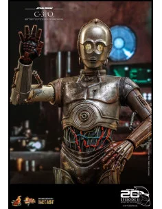 es::Star Wars Episode II Figura 1/6 C-3PO Hot Toys 29 cm 2