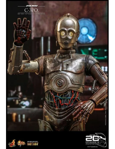 es::Star Wars Episode II Figura 1/6 C-3PO Hot Toys 29 cm