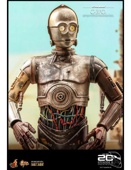 es::Star Wars Episode II Figura 1/6 C-3PO Hot Toys 29 cm