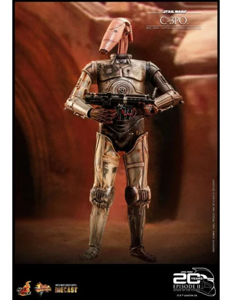 es::Star Wars Episode II Figura 1/6 C-3PO Hot Toys 29 cm
