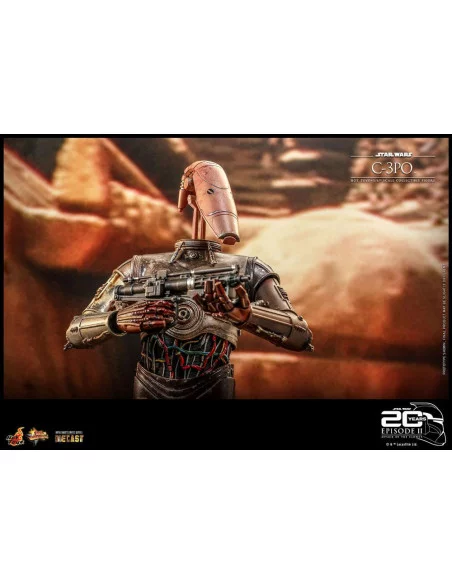 es::Star Wars Episode II Figura 1/6 C-3PO Hot Toys 29 cm