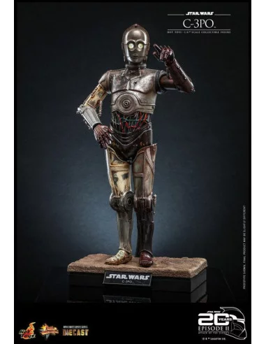 es::Star Wars Episode II Figura 1/6 C-3PO Hot Toys 29 cm