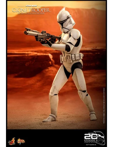es::Star Wars Episode II Figura 1/6 Clone Trooper Hot Toys 30 cm