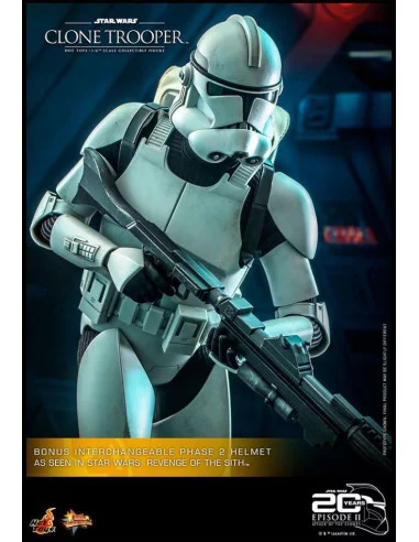es::Star Wars Episode II Figura 1/6 Clone Trooper Hot Toys 30 cm