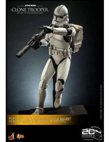 es::Star Wars Episode II Figura 1/6 Clone Trooper Hot Toys 30 cm