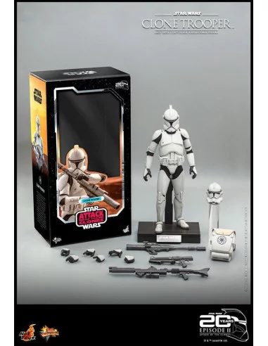 es::Star Wars Episode II Figura 1/6 Clone Trooper Hot Toys 30 cm