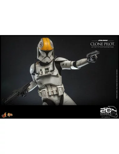 es::Star Wars Episode II Figura 1/6 Clone Pilot Hot Toys 30 cm