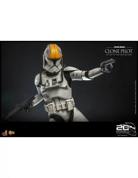 es::Star Wars Episode II Figura 1/6 Clone Pilot Hot Toys 30 cm