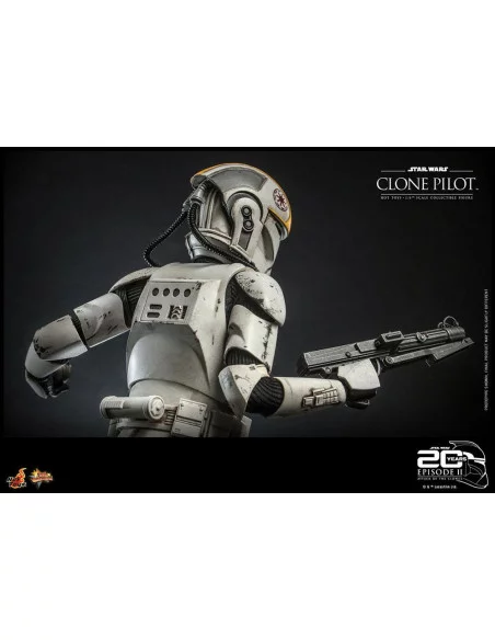 es::Star Wars Episode II Figura 1/6 Clone Pilot Hot Toys 30 cm
