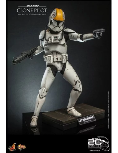 es::Star Wars Episode II Figura 1/6 Clone Pilot Hot Toys 30 cm