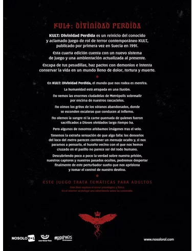 es::Kult: Divinidad perdida (Pack Perdido en la mentira)