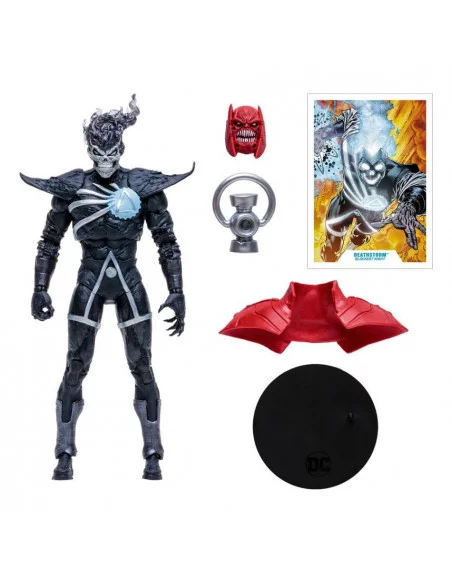 es::DC Multiverse Figura Build A Deathstorm (Blackest Night) 18 cm 