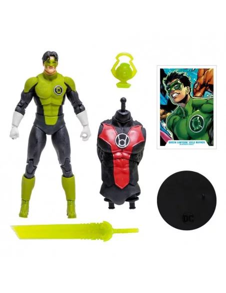 es::DC Multiverse Figura Build A Kyle Rayner (Blackest Night) 18 cm 