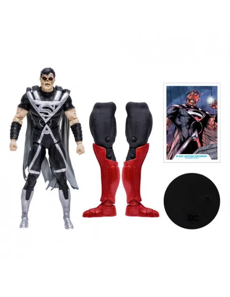 es::DC Multiverse Figura Build A Black Lantern Superman (Blackest Night) 18 cm 