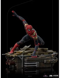 es::Spider-Man: No Way Home Estatua BDS Art Scale Deluxe 1/10 Spider-Man Peter 1 19 cm 2
