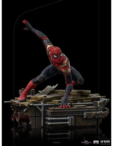 es::Spider-Man: No Way Home Estatua BDS Art Scale Deluxe 1/10 Spider-Man Peter 1 19 cm