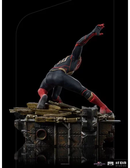 es::Spider-Man: No Way Home Estatua BDS Art Scale Deluxe 1/10 Spider-Man Peter 1 19 cm