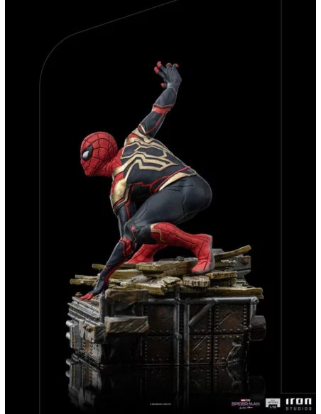 es::Spider-Man: No Way Home Estatua BDS Art Scale Deluxe 1/10 Spider-Man Peter 1 19 cm